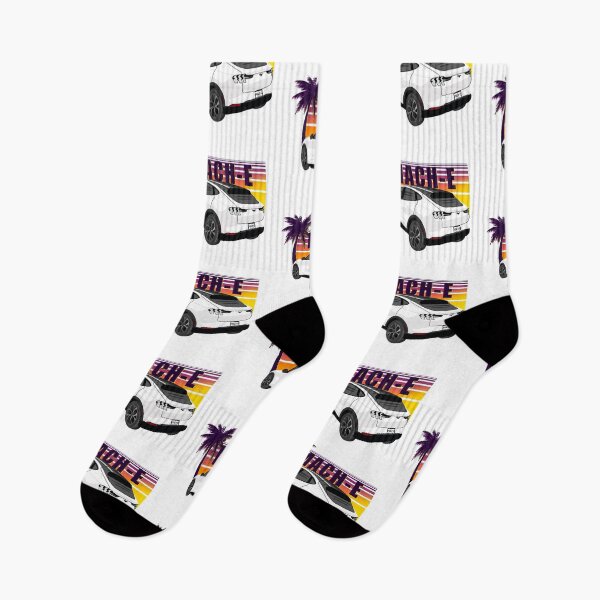 Item preview, Sunset Mach-E in Star White designed and sold by zealology.