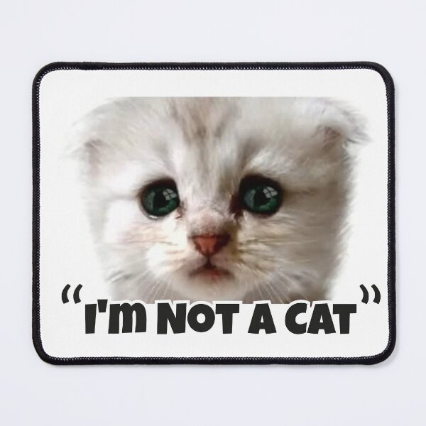 Item preview, I'm Not a Cat designed and sold by tshirtprod.