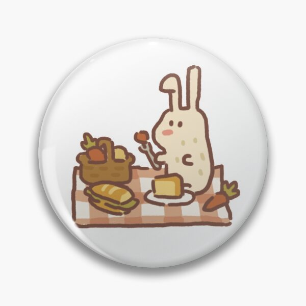 Item preview, Picnicking Rabbit designed and sold by GnatDesigns.