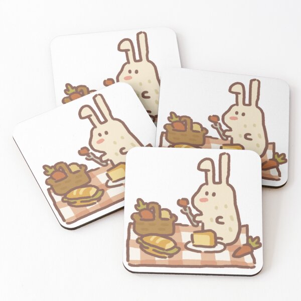 Item preview, Picnicking Rabbit designed and sold by GnatDesigns.