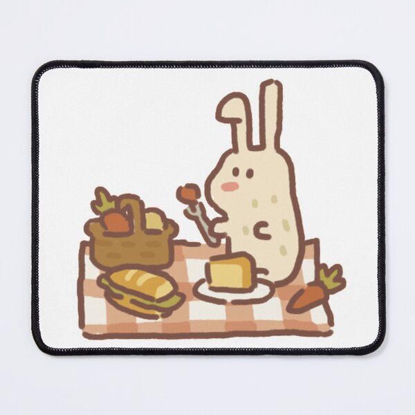 Item preview, Picnicking Rabbit designed and sold by GnatDesigns.
