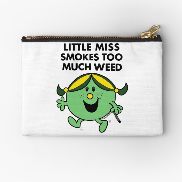 Aperçu de l'œuvre La petite Miss fume trop de cannabis créée et vendue par snorturprozac.