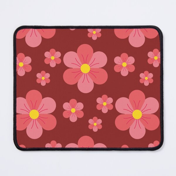 Artikelvorschau, Rot und kastanienbraun Niedliches Mini-Blumenset entworfen und verkauft von Demask.