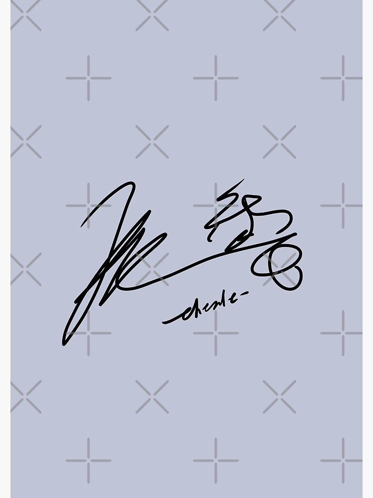Zhong Chenle Signature - NCT
