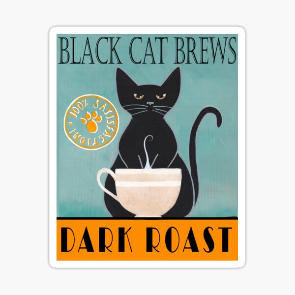 Black Cat Brews Sticker