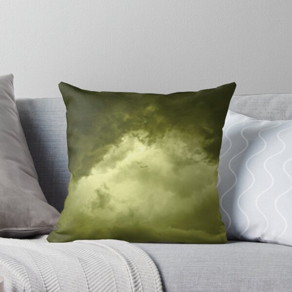 Item preview, Golden Yellow Turbulent dark stormy clouds angry menacing and tormenting designed and sold by James-Cole.