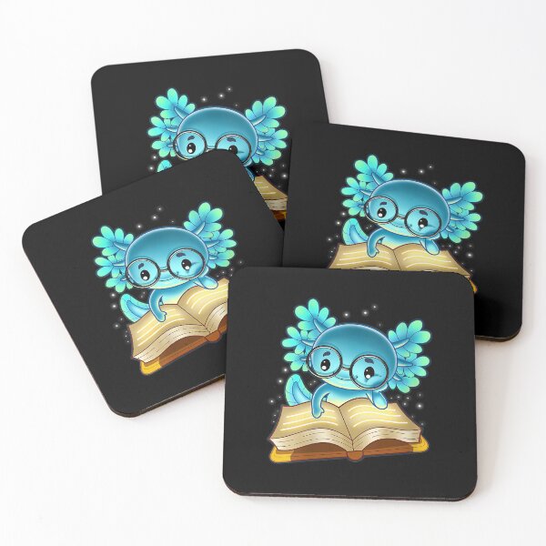 Item preview, Axolotl Read Book designed and sold by ClareMadelane.