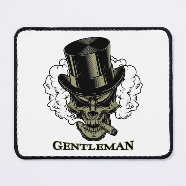 Item preview, gentleman skull designed and sold by tshirtprod.