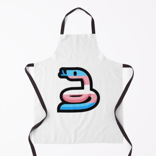 Item preview, Transgender Pride Snake Emoji designed and sold by KingsnakeArt.