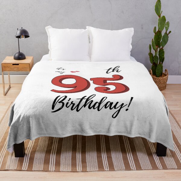 Item preview, It's My 95th Birthday quote designed and sold by WayneTower.
