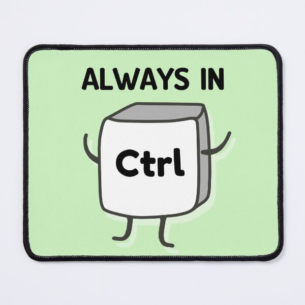 Item preview,  Always In Control Keyboard, Funny Control Freak, Control Freak Friend, Gifts for Computer Nerd Friends  designed and sold by subtleday.
