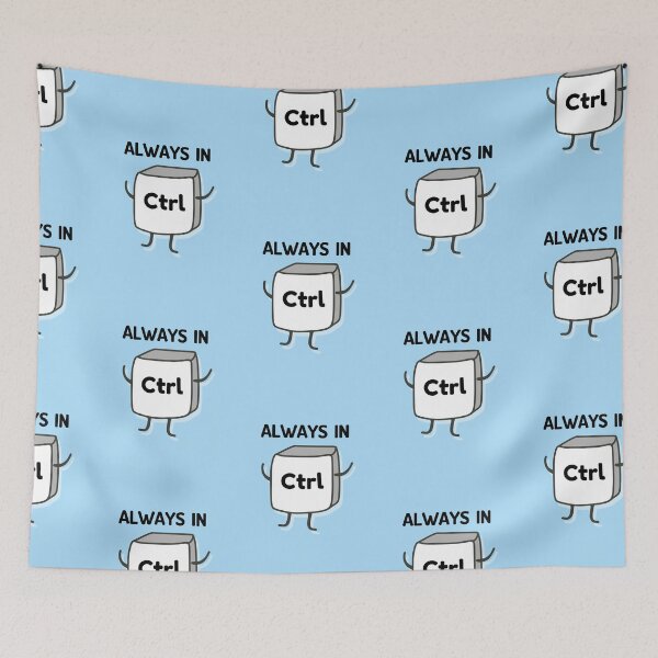 Item preview,  Always In Control Keyboard, Funny Control Freak, Control Freak Friend, Gifts for Computer Nerd Friends  designed and sold by subtleday.