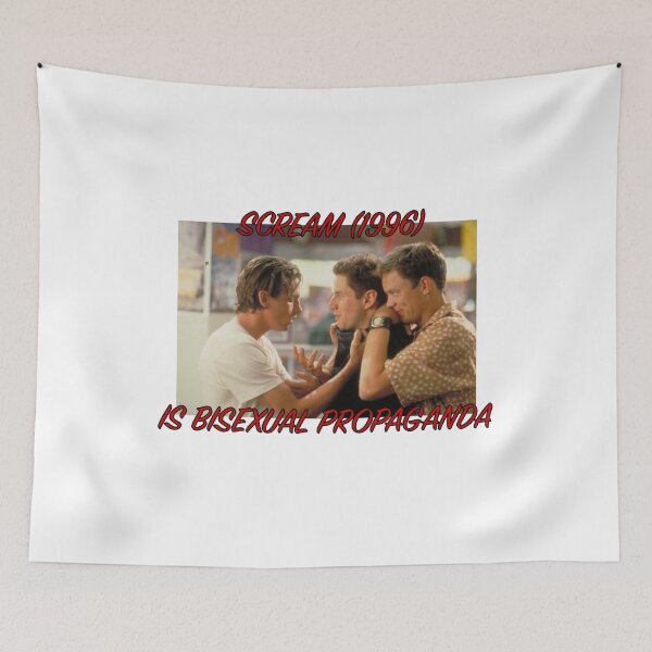 Item preview, scream = bisexual propaganda designed and sold by esmebruh.