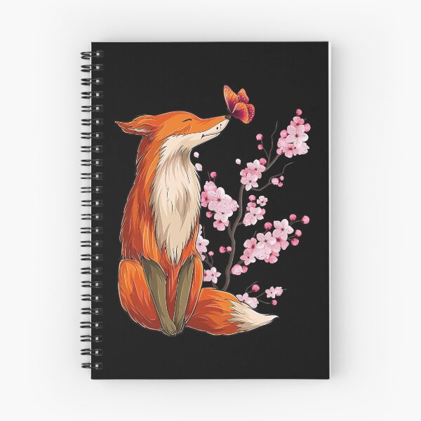 Item preview, Japanese Fox Cherry blossom Flower sakura trees Kawai designed and sold by SageJarc.