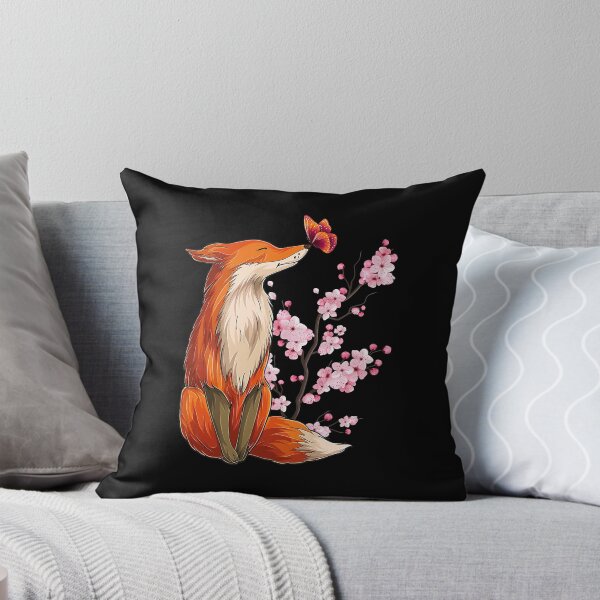 Item preview, Japanese Fox Cherry blossom Flower sakura trees Kawai designed and sold by SageJarc.