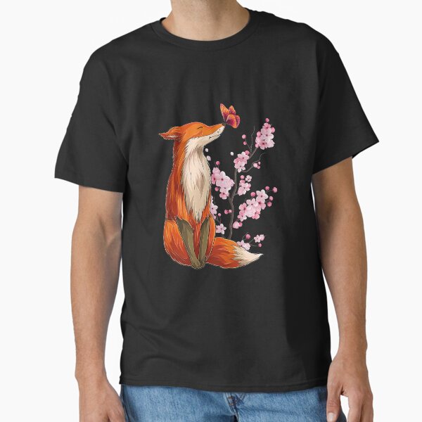 Item preview, Japanese Fox Cherry blossom Flower sakura trees Kawai designed and sold by SageJarc.