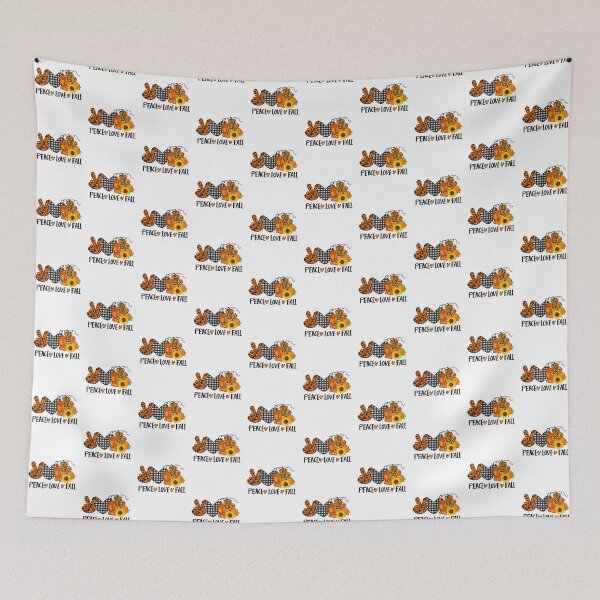 Item preview, Peace love Fall design for back to school or Thanksgiving designed and sold by BRtisticDesigns.