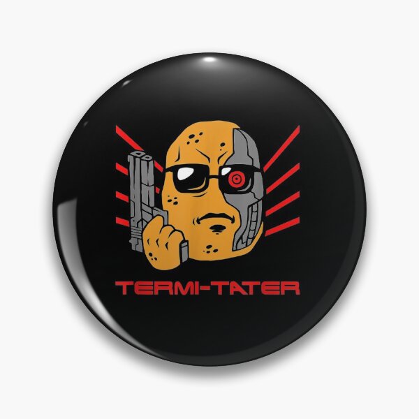 Item preview, Termi-tater - Funny Potato Robot Killer designed and sold by lifshitzb.