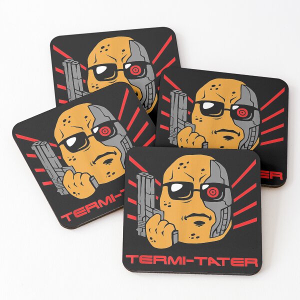 Item preview, Termi-tater - Funny Potato Robot Killer designed and sold by lifshitzb.