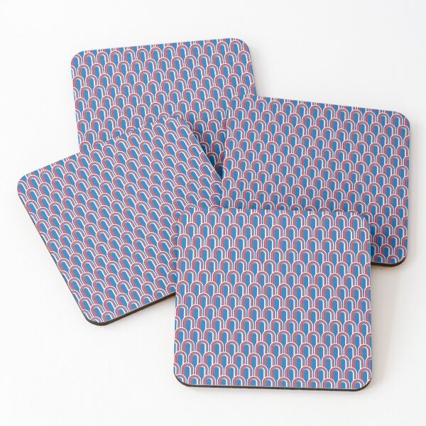 Item preview, Art Deco Multi Arch - Red, White & Blue designed and sold by TWPCdesigns.