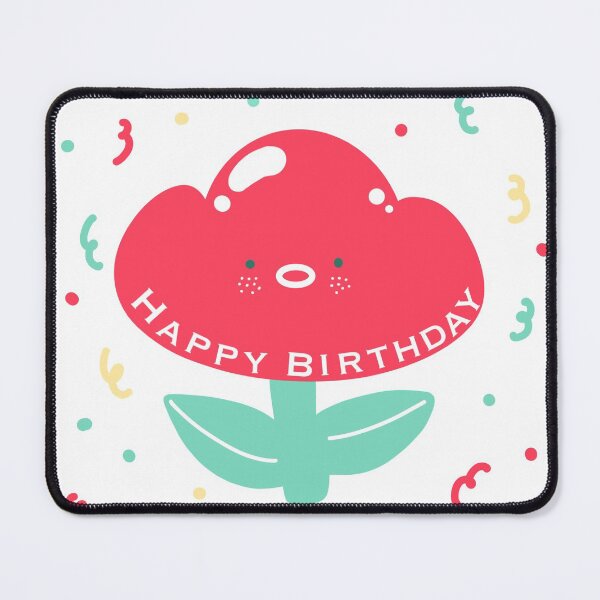 Item preview, cute happy birthday flower designed and sold by dorisnoemi.
