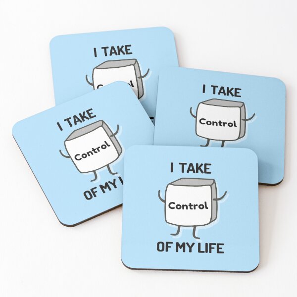 Item preview,  Always In Control, I Take Control of My Life Keyboard, Funny Control Freak, Control Freak Friend, Gifts for Computer Nerd Friends  designed and sold by subtleday.