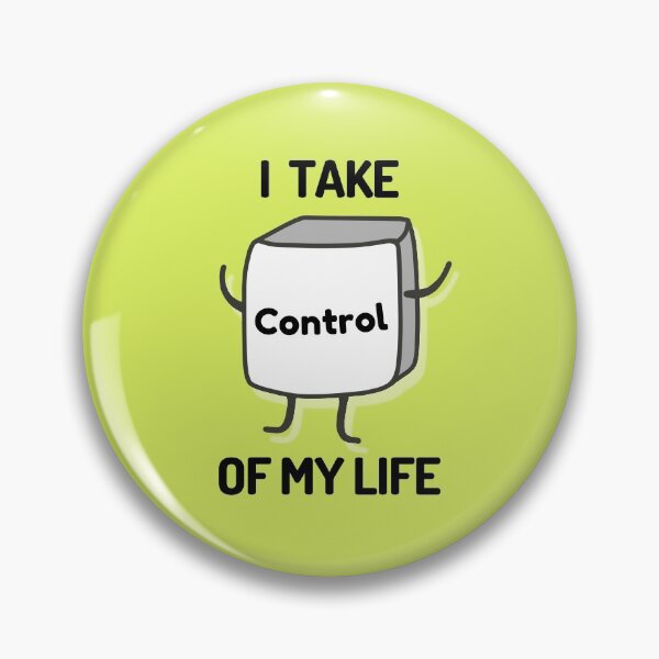 Item preview,  Always In Control, I Take Control of My Life Keyboard, Funny Control Freak, Control Freak Friend, Gifts for Computer Nerd Friends  designed and sold by subtleday.