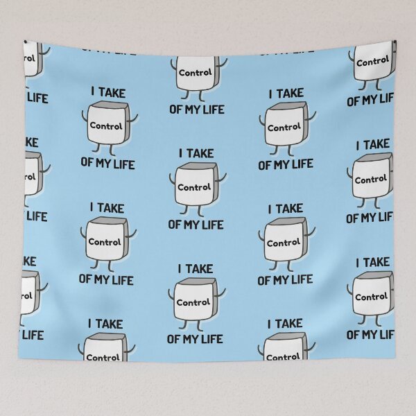 Item preview,  Always In Control, I Take Control of My Life Keyboard, Funny Control Freak, Control Freak Friend, Gifts for Computer Nerd Friends  designed and sold by subtleday.