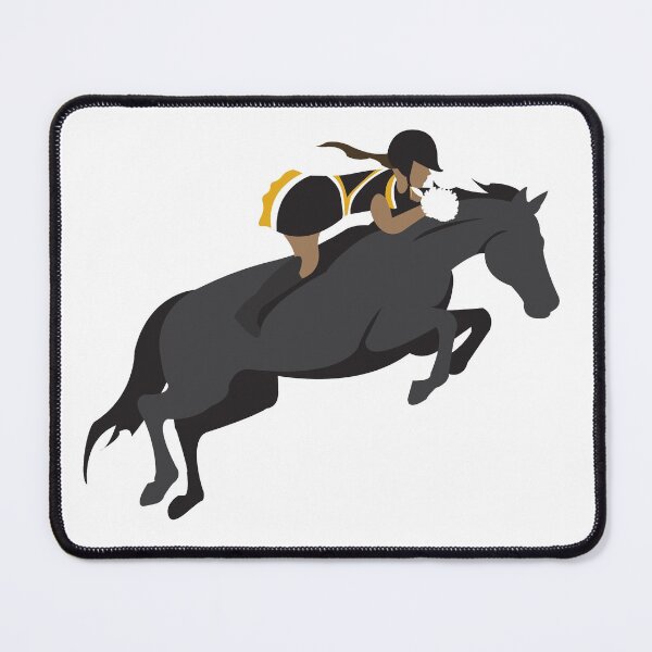 Item preview, Cheerleader Equestrian Design Cheer Rider Cheerleading Horses Jumping designed and sold by bellaszcz.