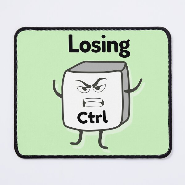 Item preview, Losing Control Keyboard, Always in Control, Funny Control Freak, Control Freak Friend, Gifts for Computer Nerd Friends  designed and sold by subtleday.