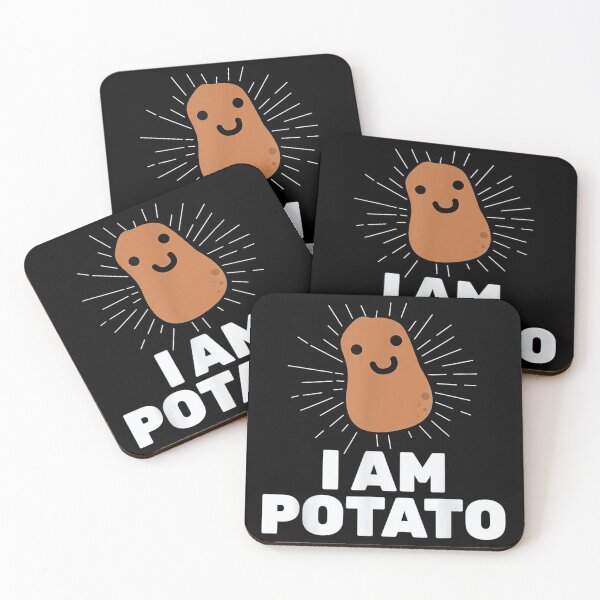 Item preview, Kawaii Potato I Am Potato Funny Potato designed and sold by lifshitzb.
