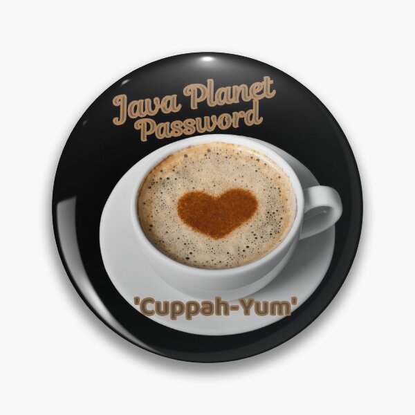 Item preview, Java Planet Password - Coffee World Design designed and sold by Looksup.