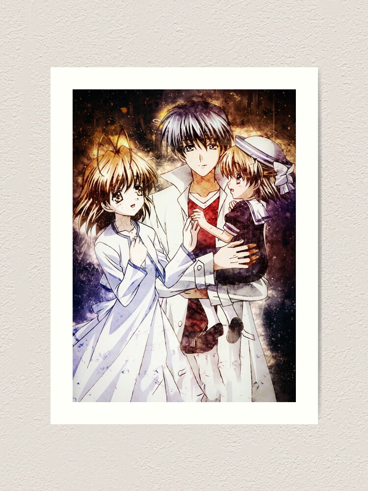 Clannad/Clannad: After Story - Okazaki Family Sticker for Sale by -Kaori