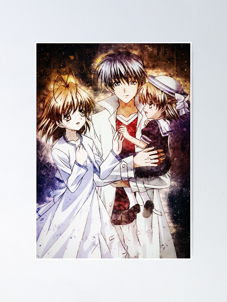 Clannad After Story Anime Art Poster