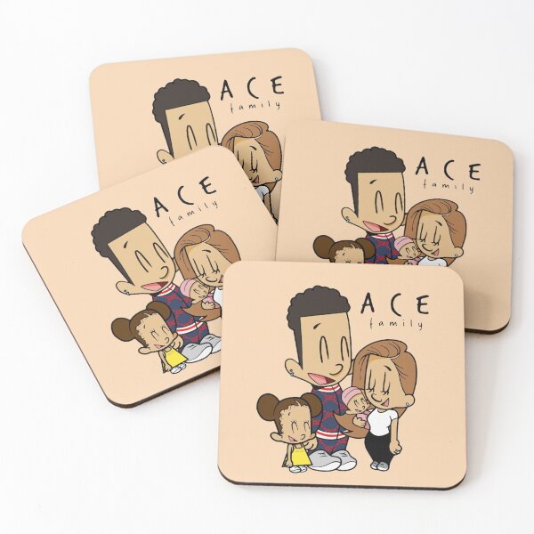 Artikelvorschau, Die ACE-Familie Chibi entworfen und verkauft von CooperSportGame.