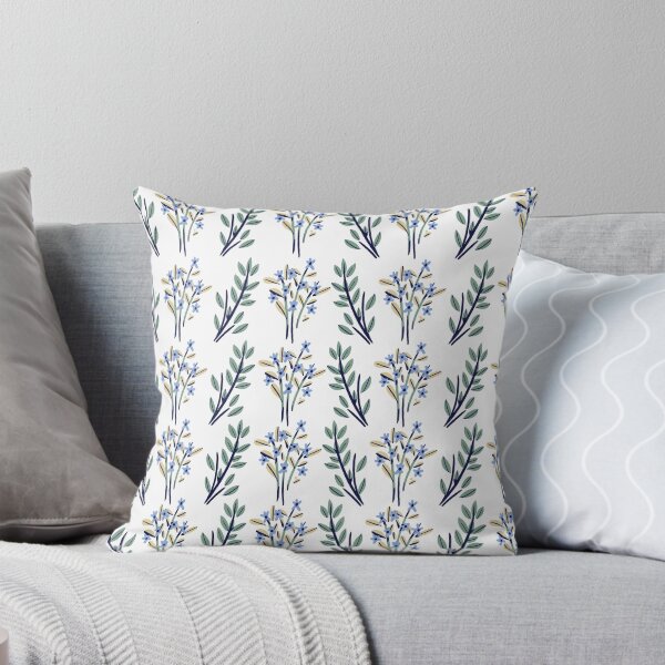 Item preview, Plants make me feel alive - Blue flowers designed and sold by GlobalHunt.