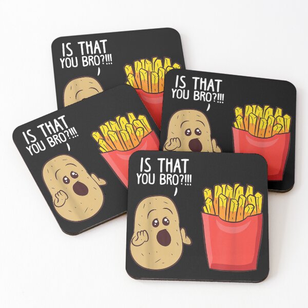 Item preview, Potato Is That You Bro Funny French Fries designed and sold by lifshitzb.