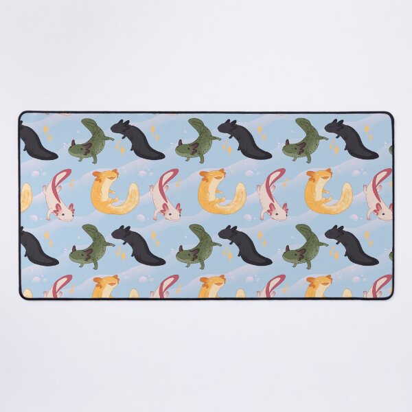 Aperçu de l'œuvre Happy Lil Lotls Bleu créée et vendue par PixelsArtStall.