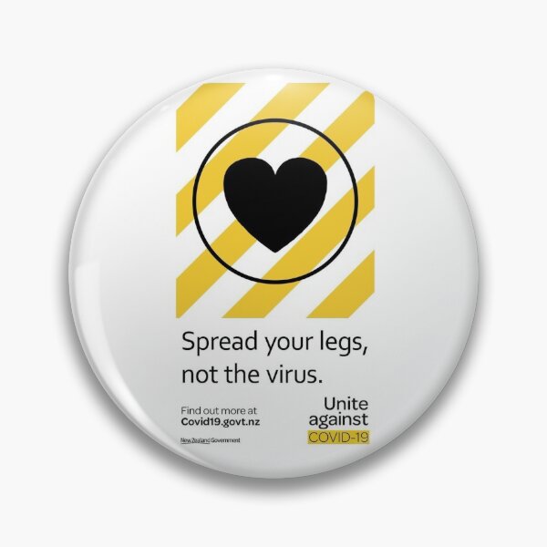 Item preview, Spread your legs, not the virus COVID-19  designed and sold by GemzDesignz.