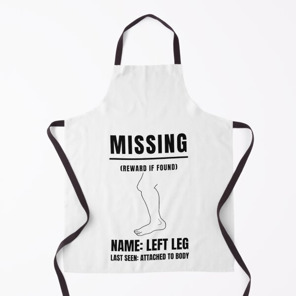 Item preview, MISSING LEG, Amputation, Leg Amputee,  Amputee Humour, Amputee, Amputee shirt, Amputee gift designed and sold by AmputTee.