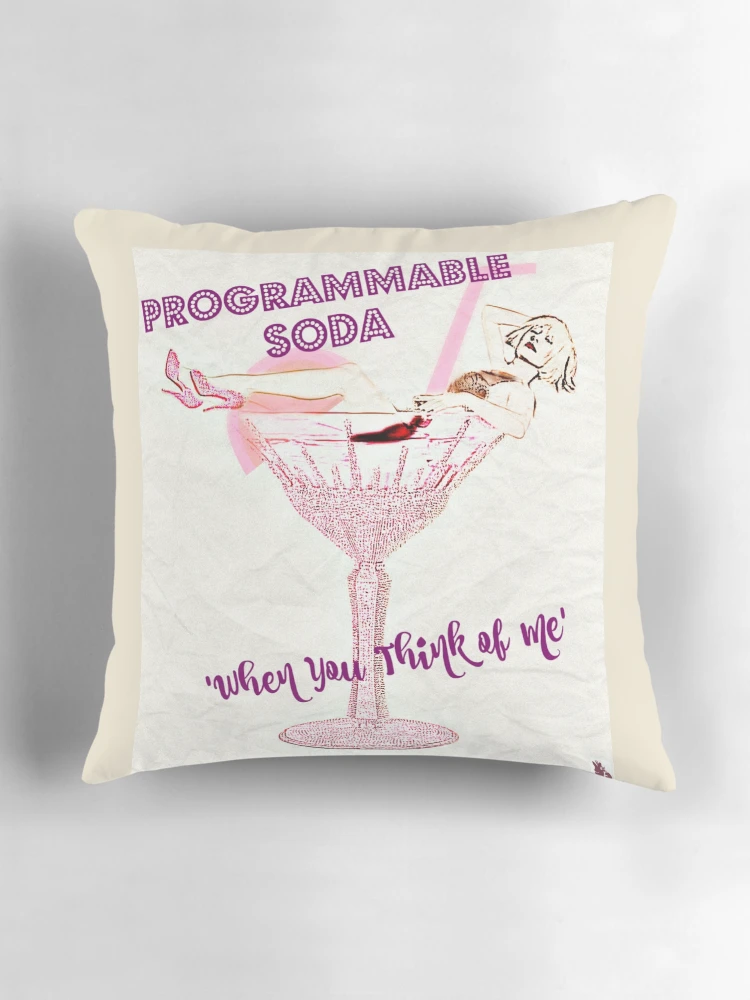 Thumbnail 3 of 4, Pillow, Programmable Soda designed and sold by RabbitWithFangs.