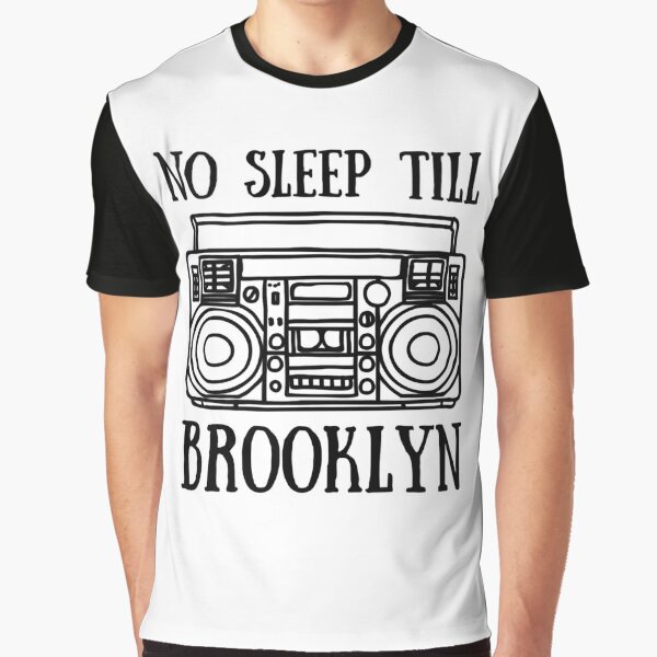 Sabotage Boutique Beastie Boys Old Style No Sleep Till Brooklyn School Skool hip hop boombox rap t Graphic T-Shirt