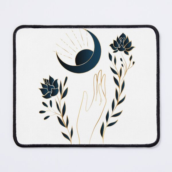Item preview, Witchy Moon Light Half Croissant designed and sold by RaianasHome.