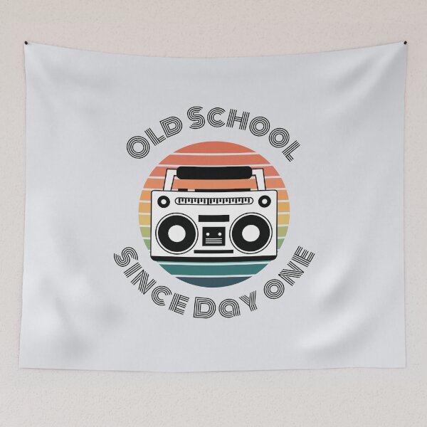 Item preview, Old School Since Day One | Living Legend | Boom Box designed and sold by WeAreGrotesque.