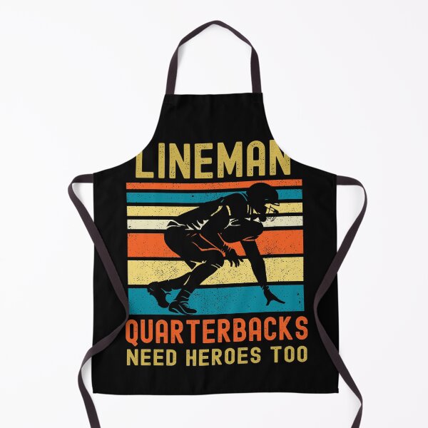 Item preview, Lineman Because Quarterbacks Need Heroes designed and sold by Fabvity.