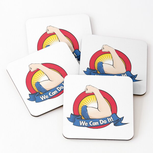Item preview, We can do it, womans fist symbol of female power and industry designed and sold by graphic-genie.