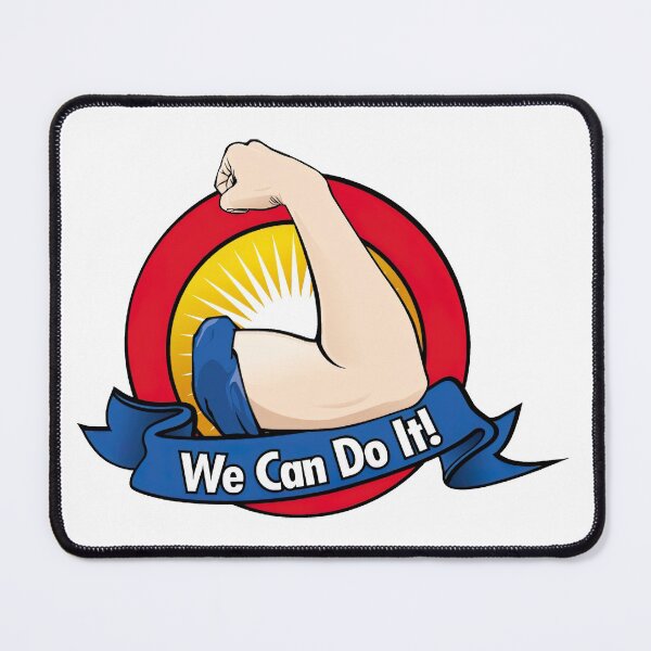 Item preview, We can do it, womans fist symbol of female power and industry designed and sold by graphic-genie.