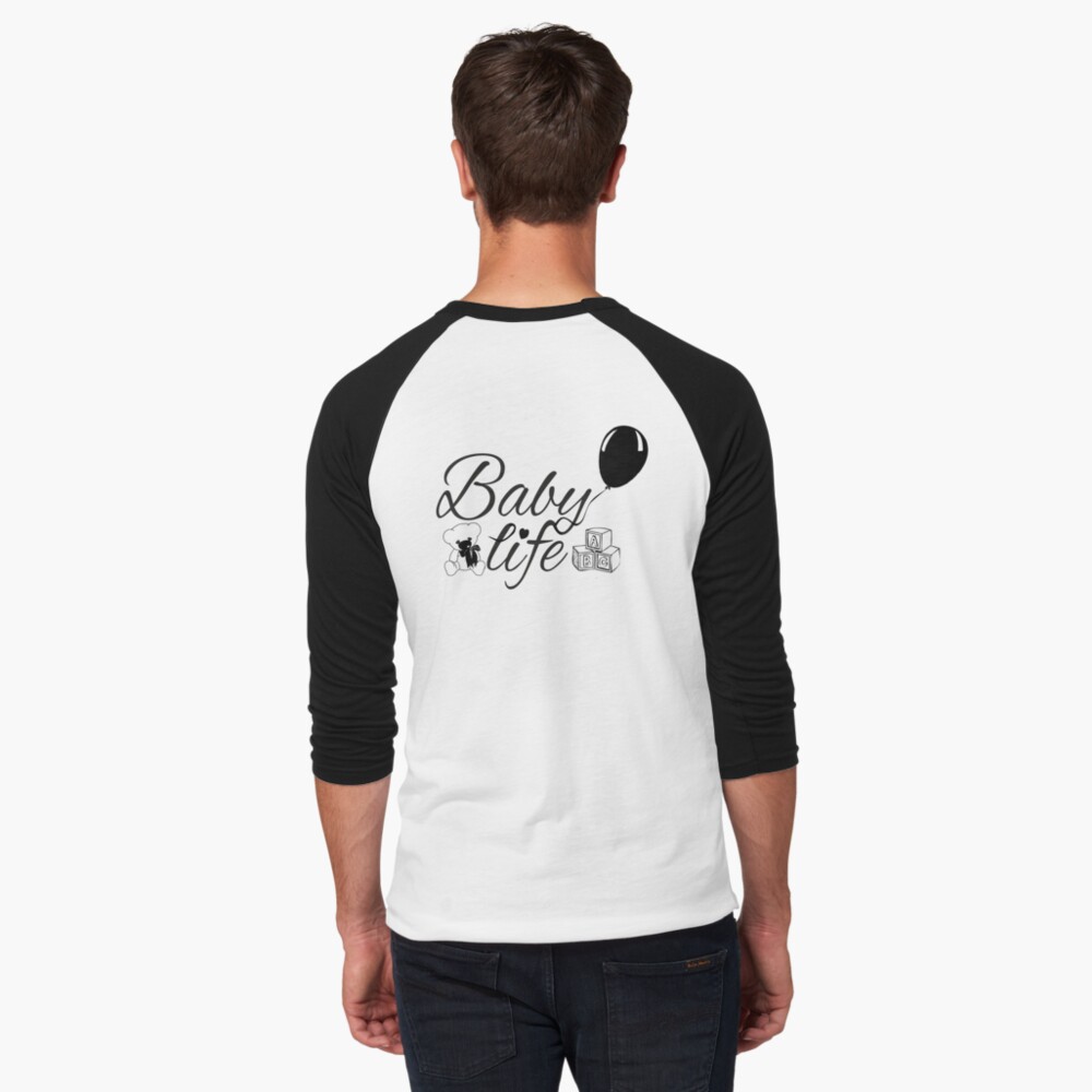 Item preview, Baseball ¾ Sleeve T-Shirt designed and sold by pame360.