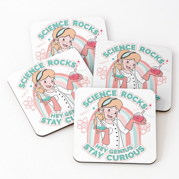 Item preview, Science rocks! Girl scientist. designed and sold by TheArtDesk.