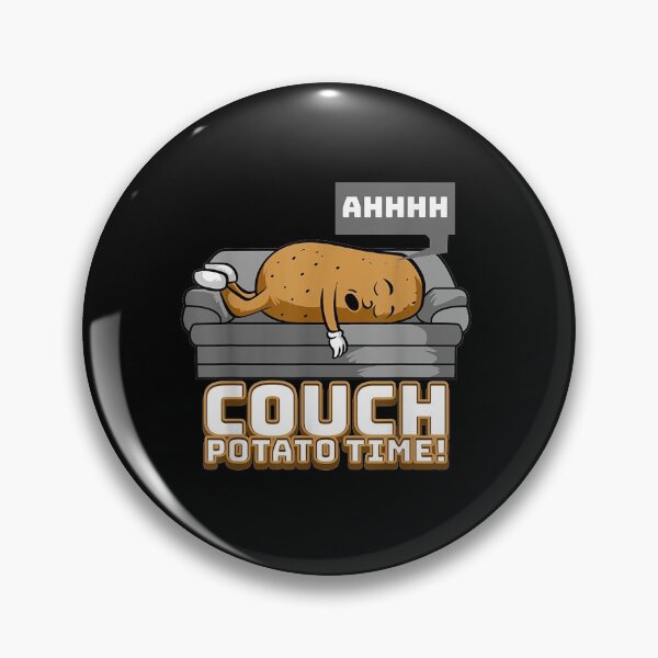 Item preview, Ahhh Couch Potato Time Funny TV Potato Sofa Food designed and sold by lifshitzb.